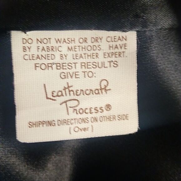 Vintage Reed Women's Black Leather Lg-XL? Swing Three Button Soft Roll cuffCoat - Picture 11 of 13